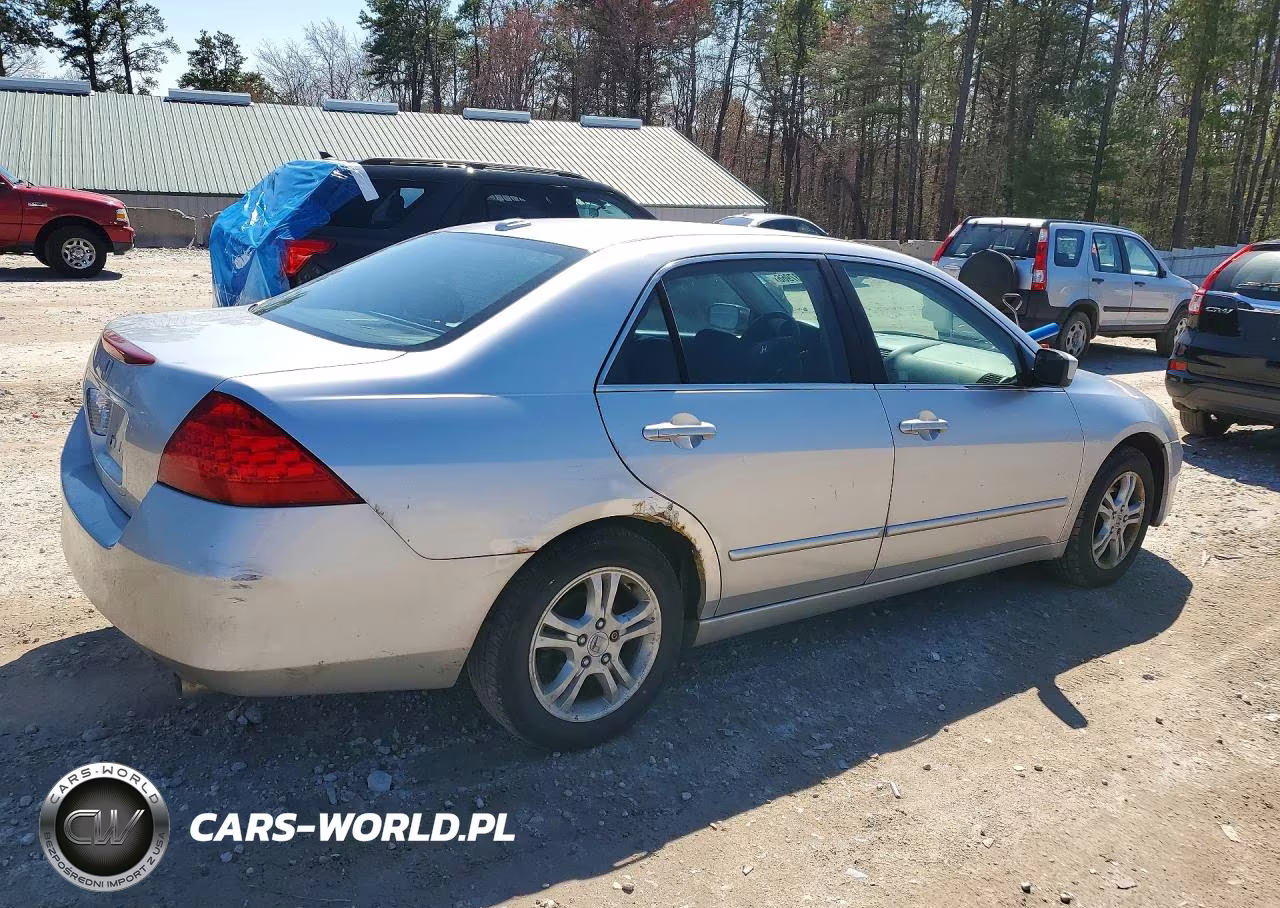 2007 Honda Accord Ex VIN:1HGCM56807A122021 - 3