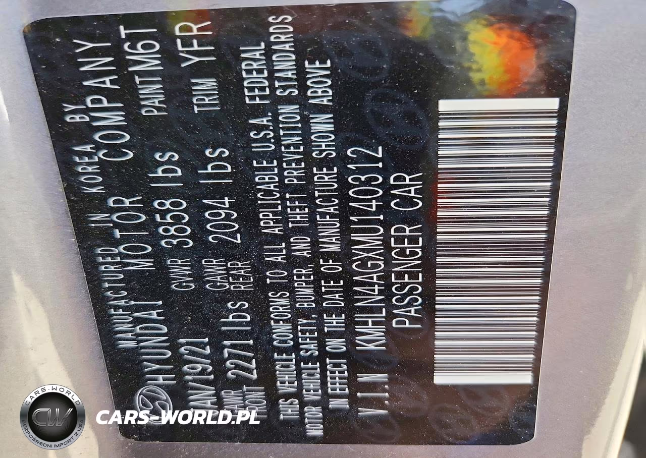 2021 Hyundai Elantra Sel VIN:KMHLN4AGXMU140312 - 12