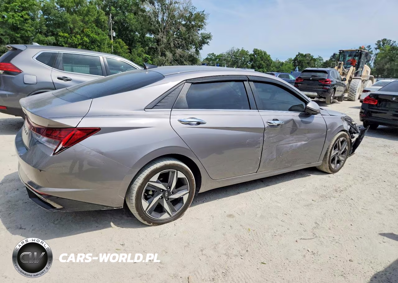 2021 Hyundai Elantra Sel VIN:KMHLN4AGXMU140312 - 3