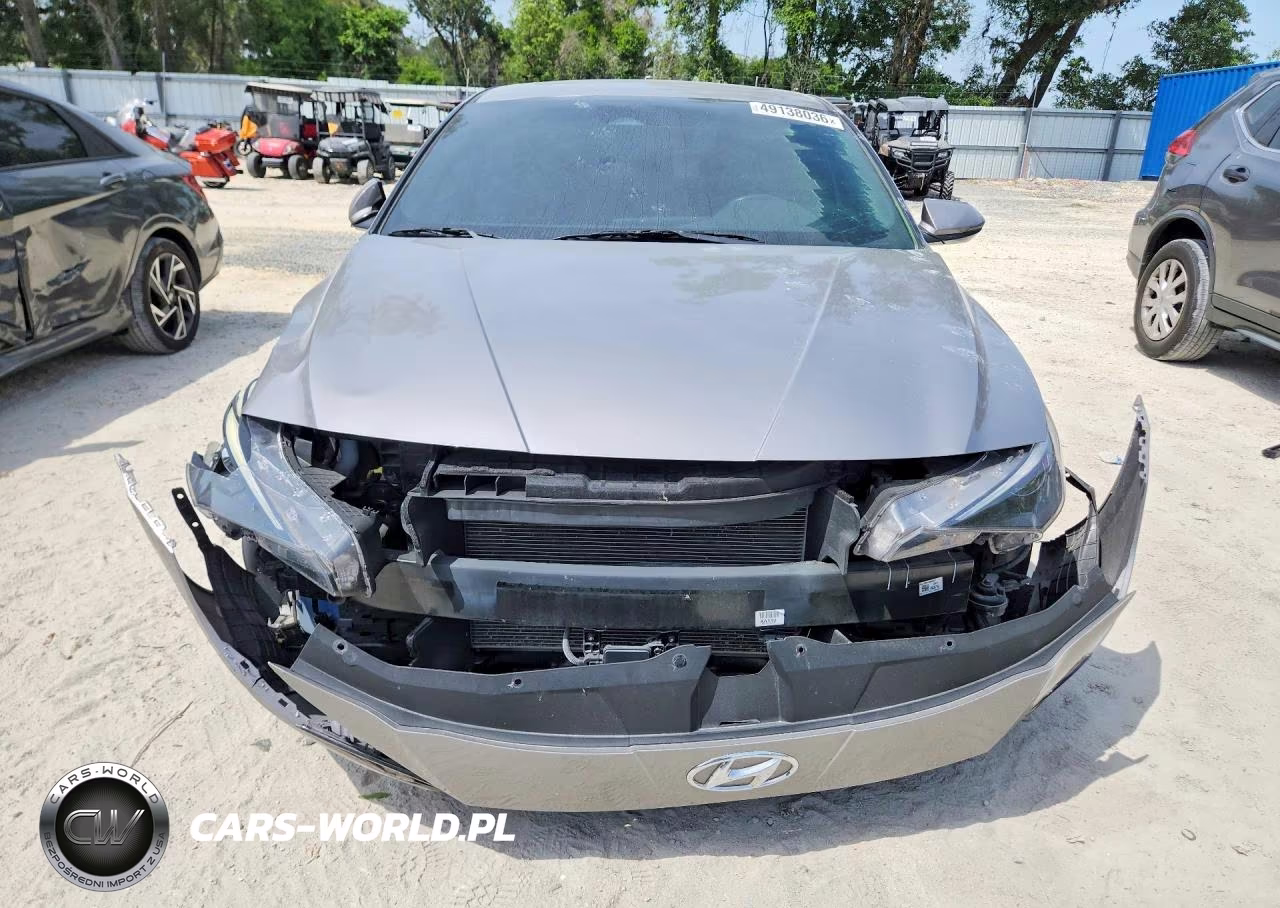 2021 Hyundai Elantra Sel VIN:KMHLN4AGXMU140312 - 5
