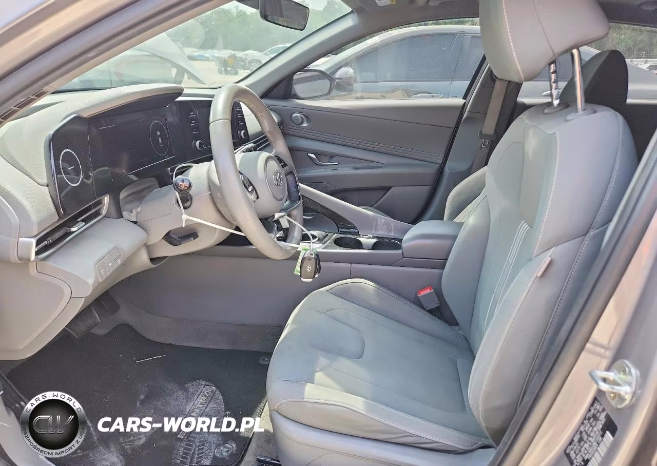 2021 Hyundai Elantra Sel VIN:KMHLN4AGXMU140312 - 7
