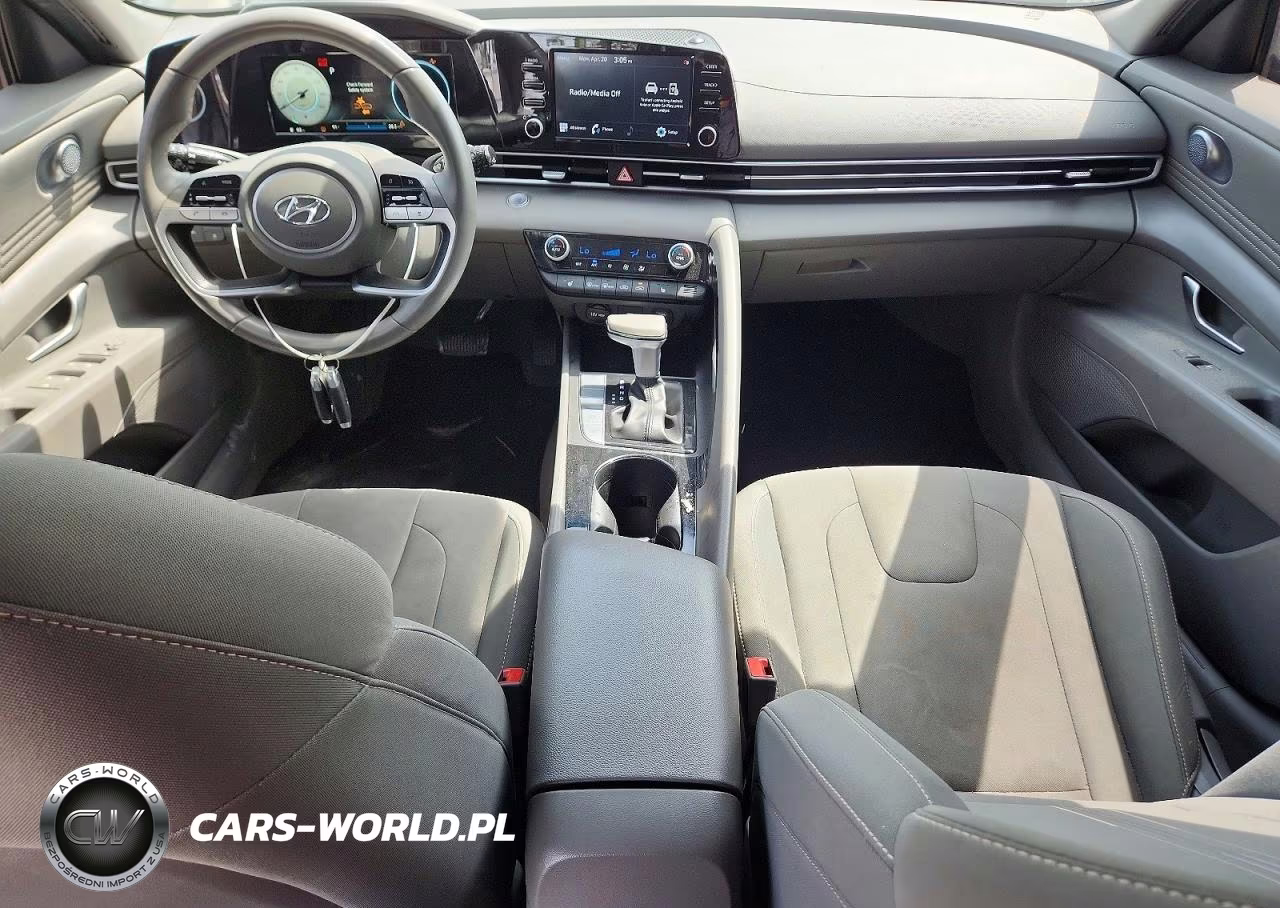 2021 Hyundai Elantra Sel VIN:KMHLN4AGXMU140312 - 8
