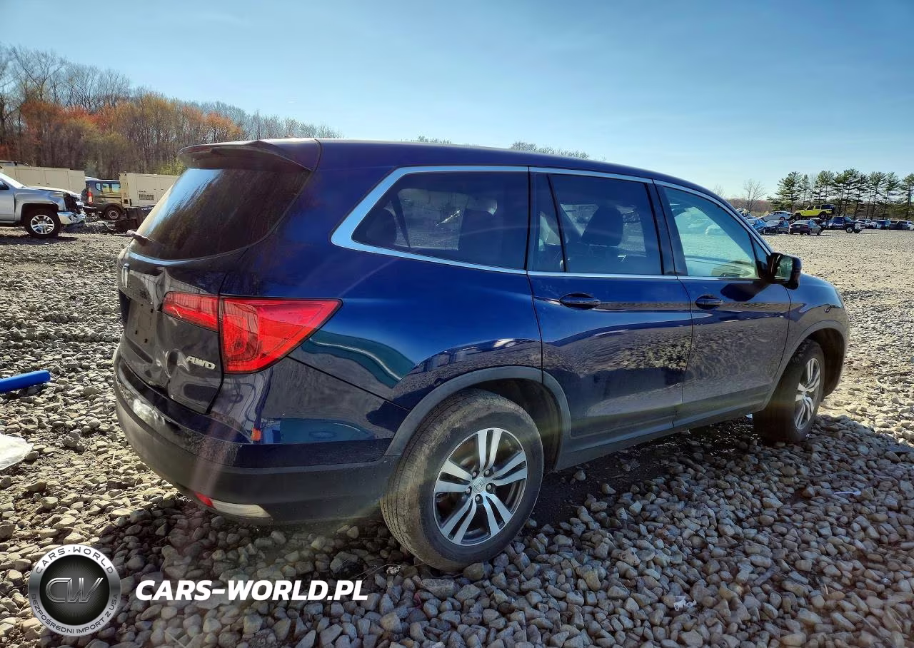2016 Honda Pilot Exl VIN:5FNYF6H51GB093062 - 3