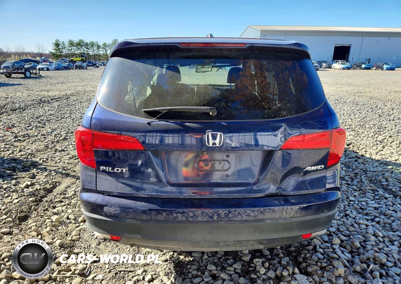 2016 Honda Pilot Exl VIN:5FNYF6H51GB093062 - 6