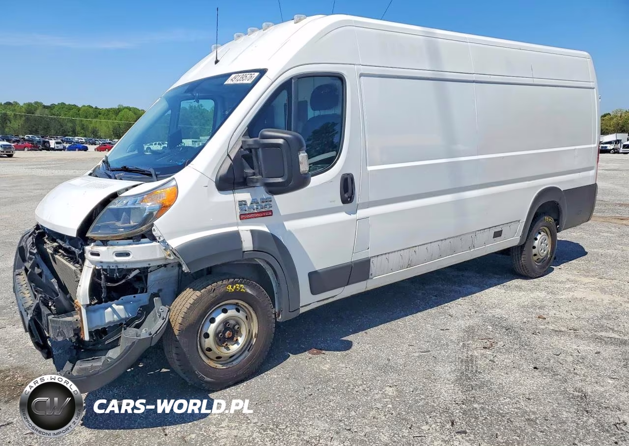 2017 Ram Promaster 3500 Cargo Van High Roof 159 Wb Ext