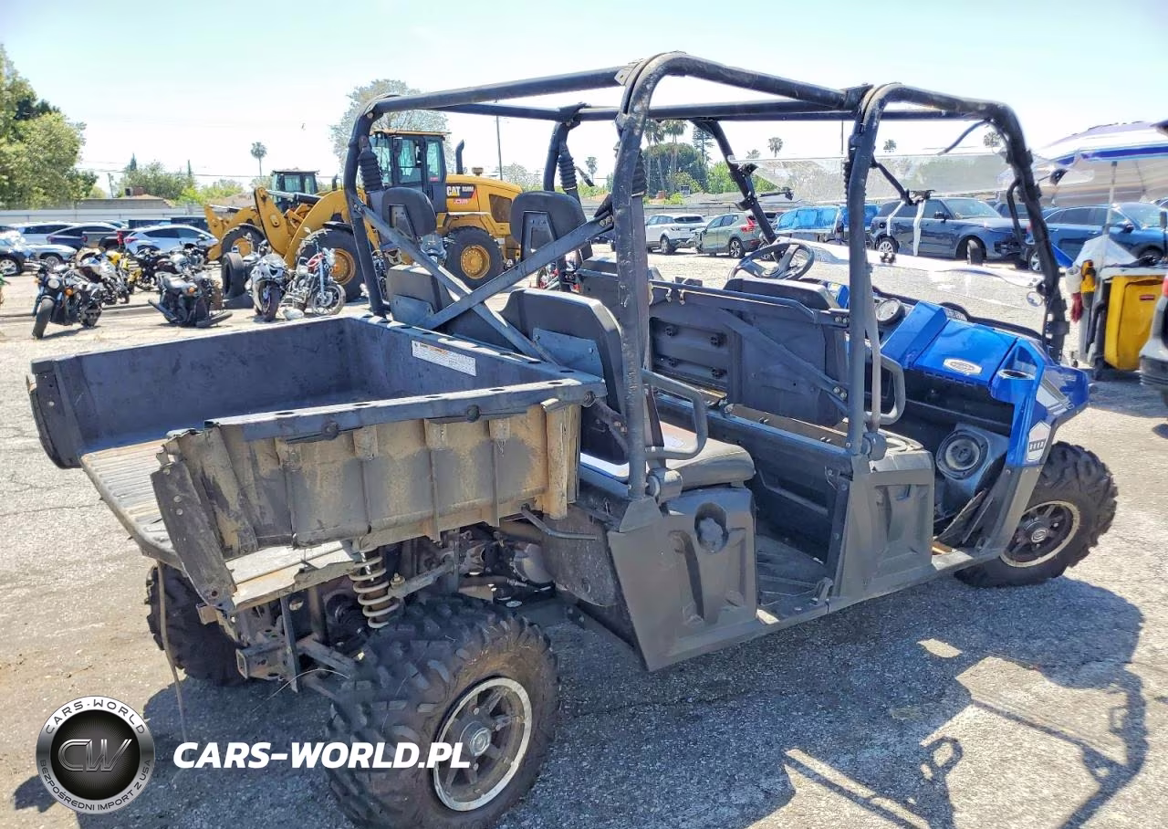 2013 Polaris Ranger Utility Vehicle VIN:4XAWH7EA7D2709247 - 4
