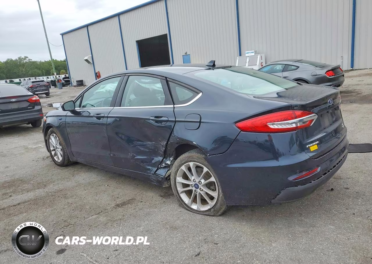2020 Ford Fusion Se VIN:3FA6P0HD9LR104705 - 2