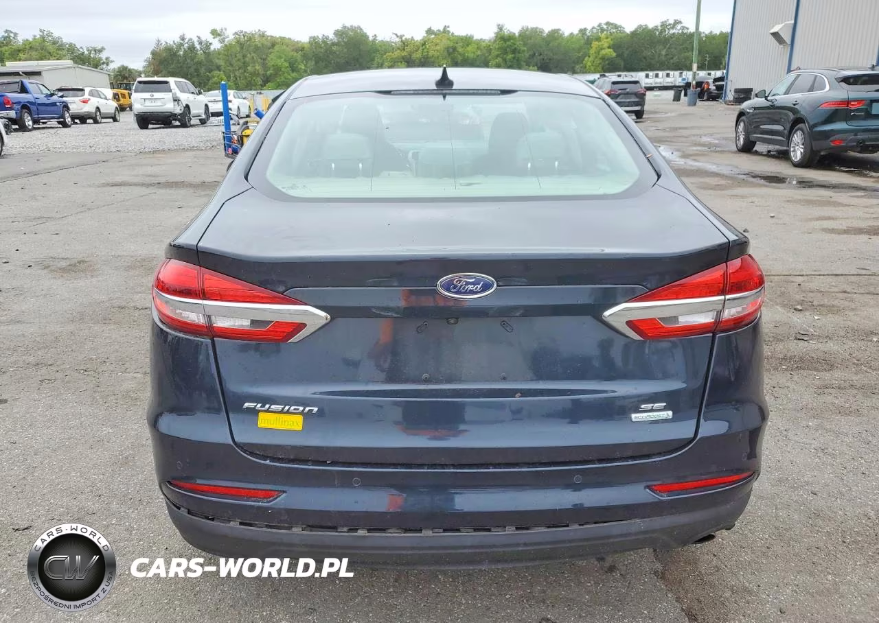 2020 Ford Fusion Se VIN:3FA6P0HD9LR104705 - 6