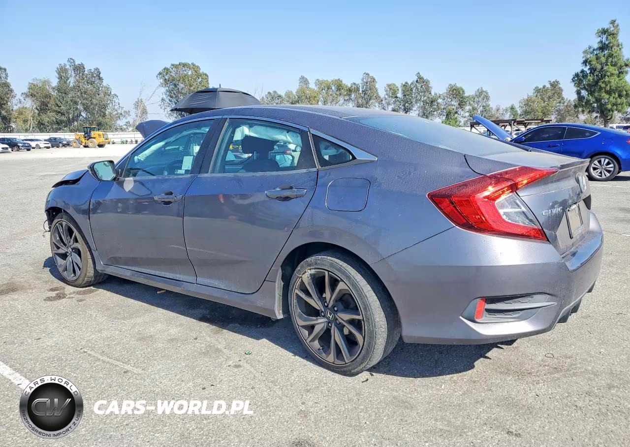 2020 Honda Civic Sport VIN:2HGFC2F86LH597604 - 2