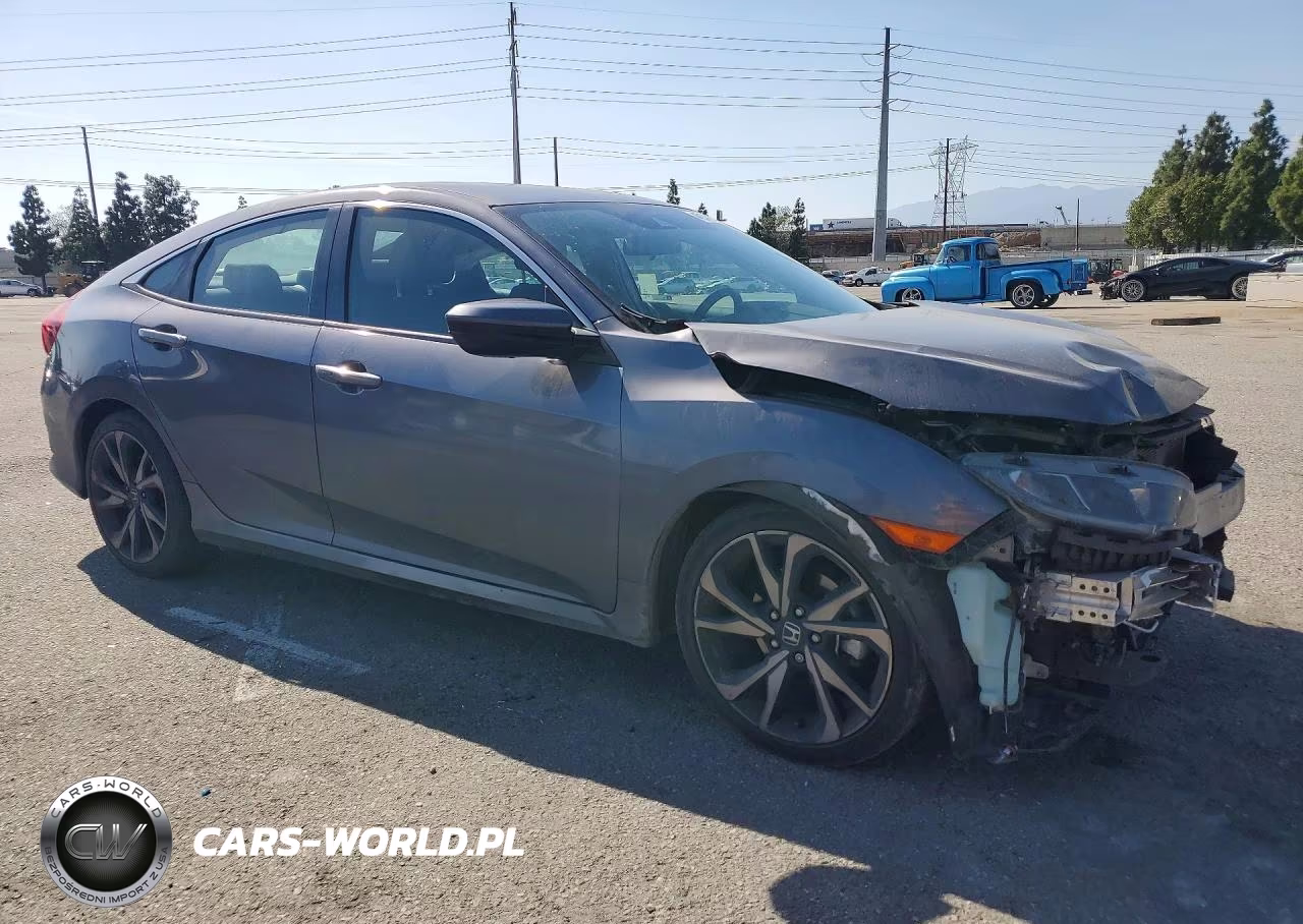 2020 Honda Civic Sport VIN:2HGFC2F86LH597604 - 4