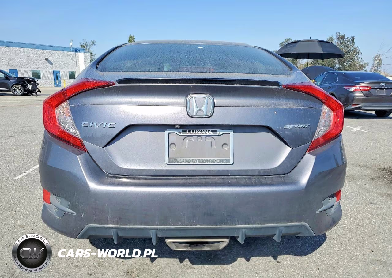 2020 Honda Civic Sport VIN:2HGFC2F86LH597604 - 6