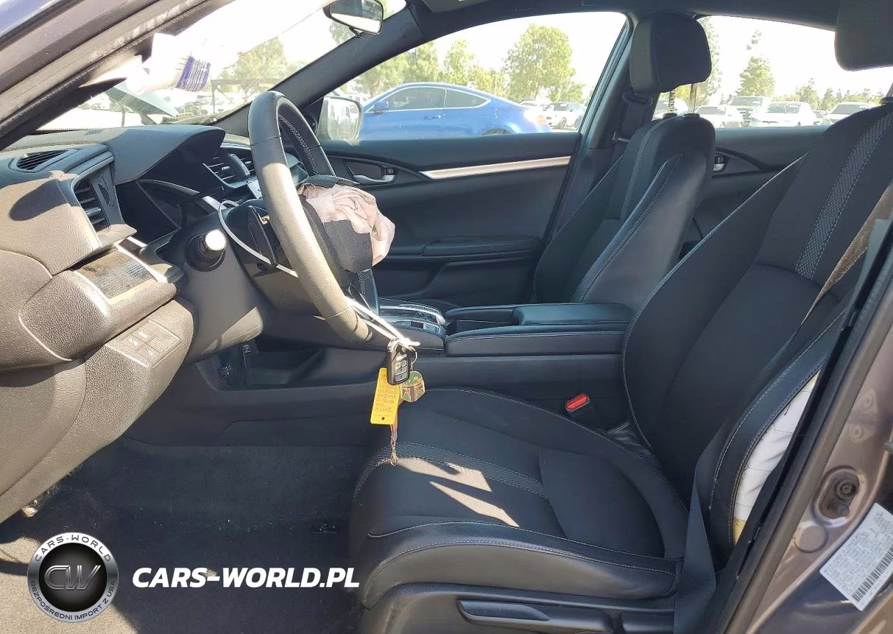 2020 Honda Civic Sport VIN:2HGFC2F86LH597604 - 7