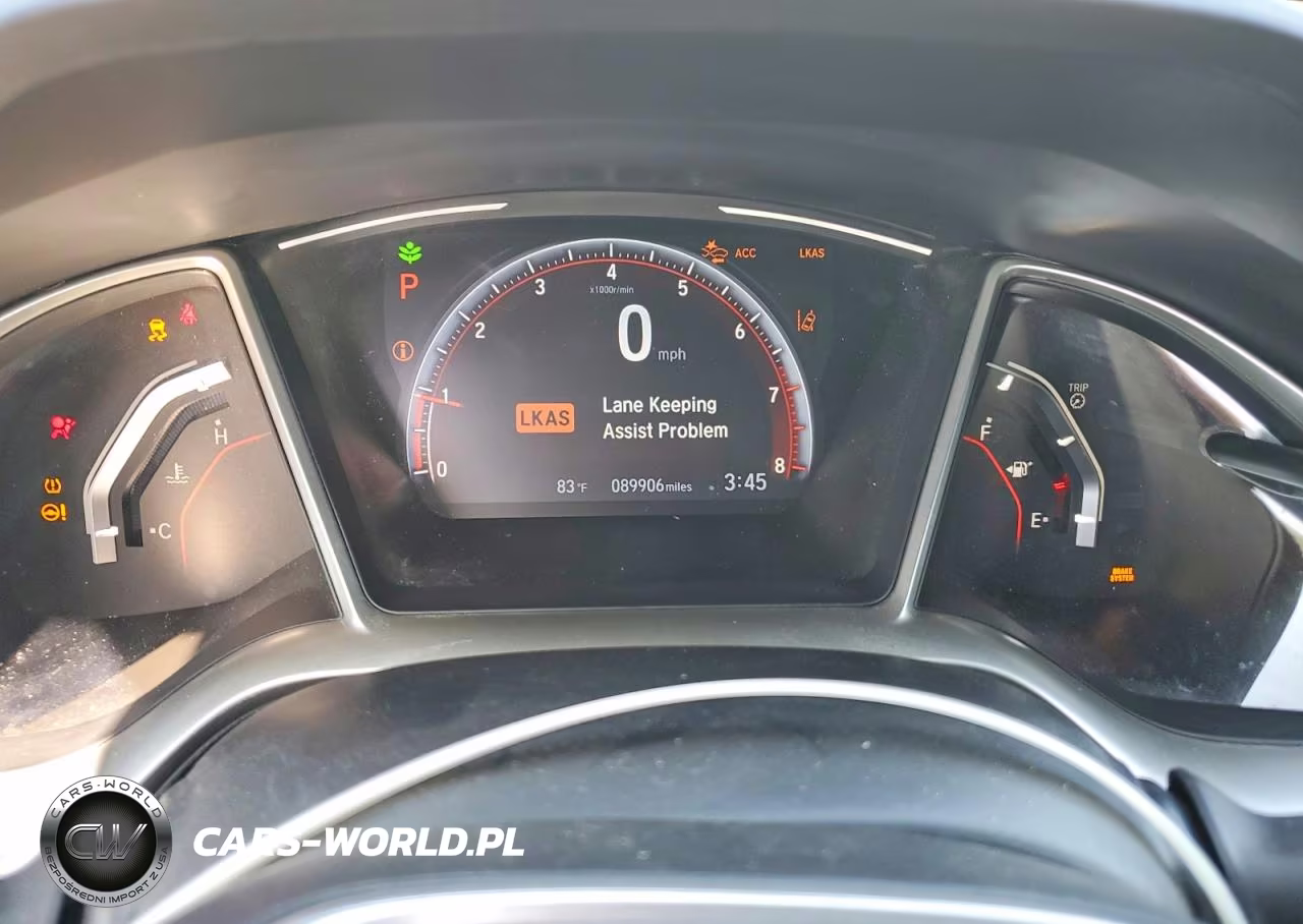 2020 Honda Civic Sport VIN:2HGFC2F86LH597604 - 9