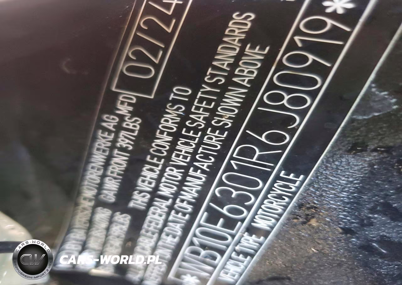 2024 BMW S 1000 Rr VIN:WB10E6301R6J80919 - 9