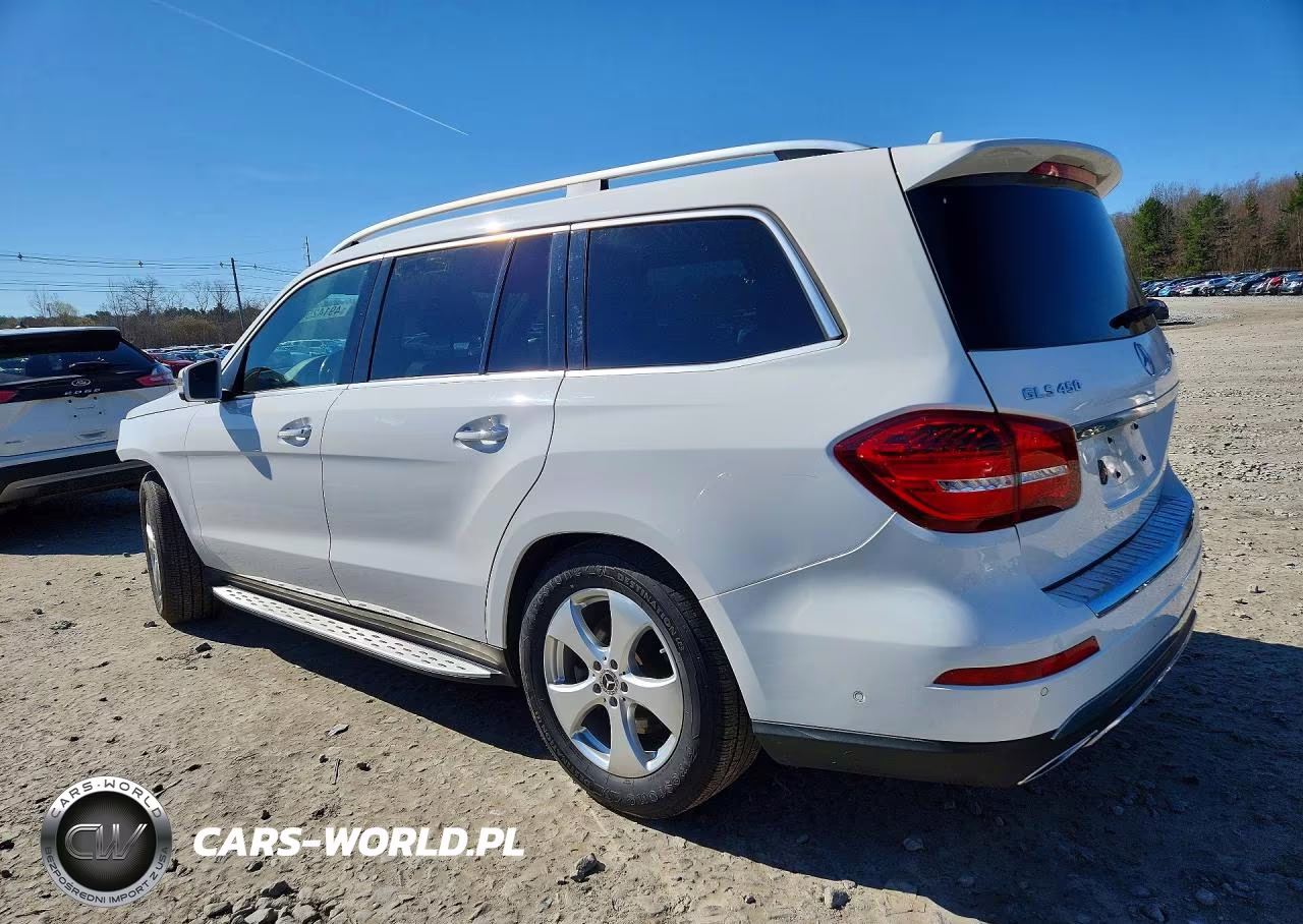 2017 Mercedes-Benz Gls 450 4Matic VIN:4JGDF6EE0HA923930 - 2