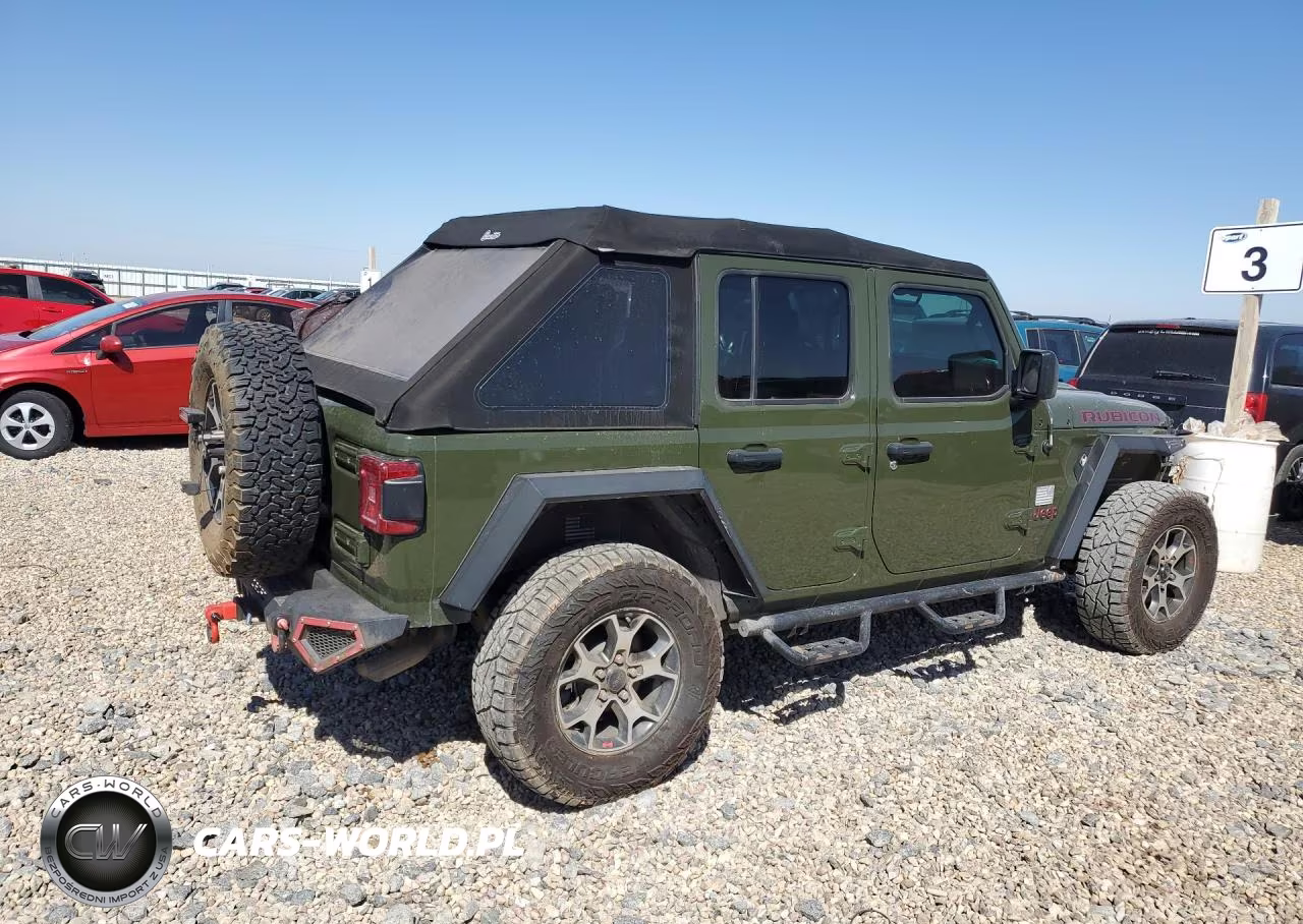 2021 Jeep Wrangler Unlimited Rubicon VIN:1C4HJXFN0MW526384 - 3