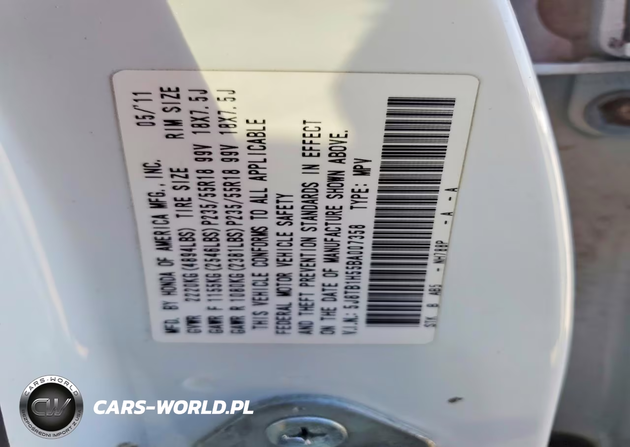 2011 Acura Rdx Technology VIN:5J8TB1H55BA007358 - 13