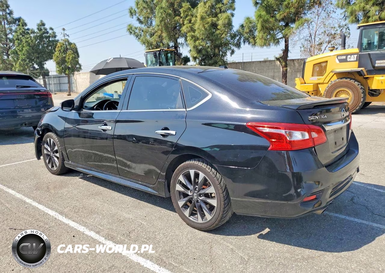 2018 Nissan Sentra Sr VIN:3N1AB7AP6JY288166 - 2