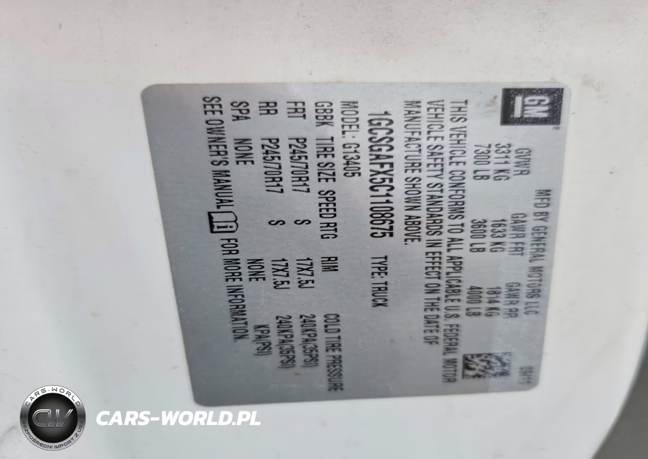 2012 Chevrolet Express 1500 Work Van VIN:1GCSGAFX5C1108675 - 13