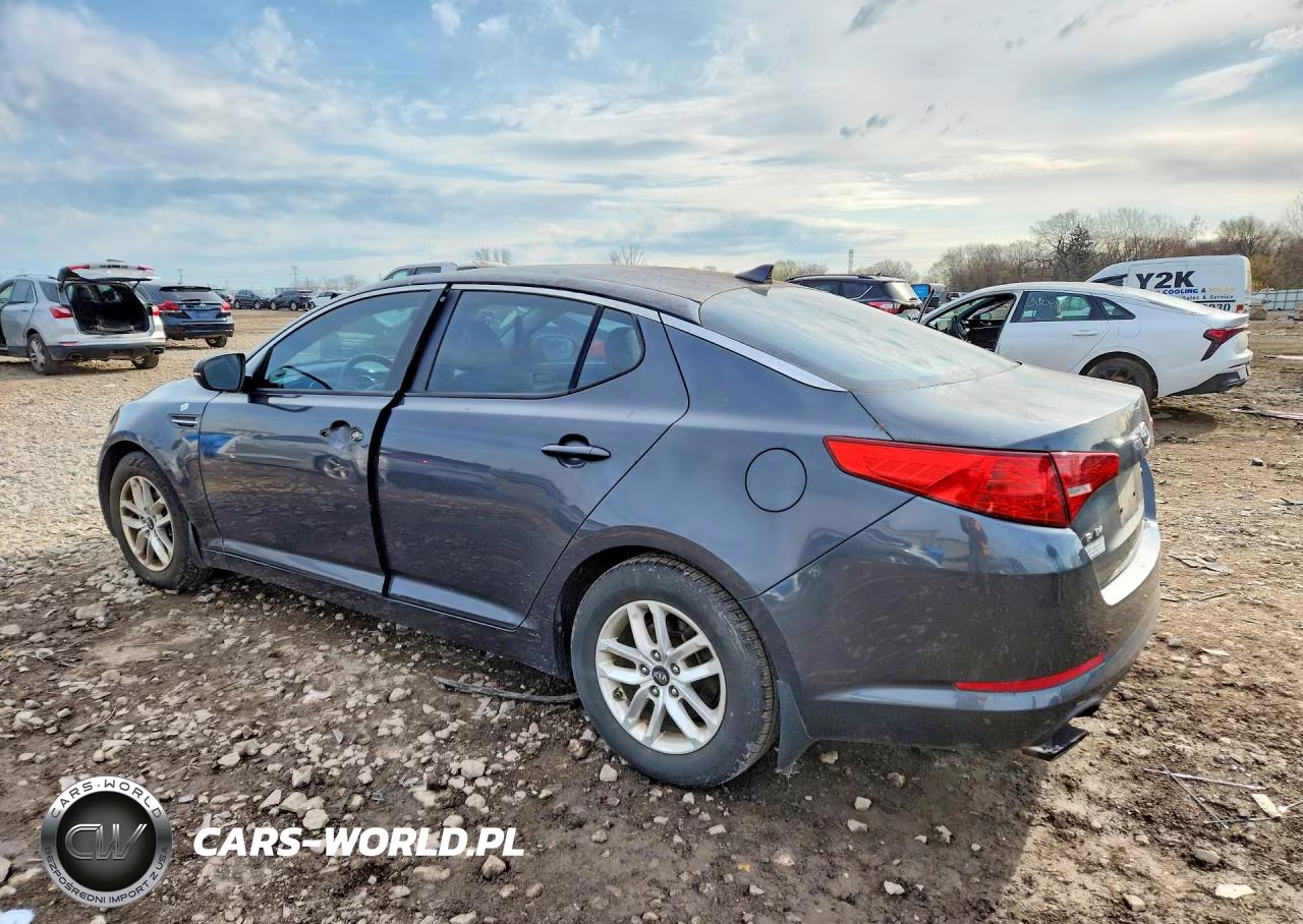 2011 Kia Optima Lx VIN:KNAGM4A74B5150461 - 2