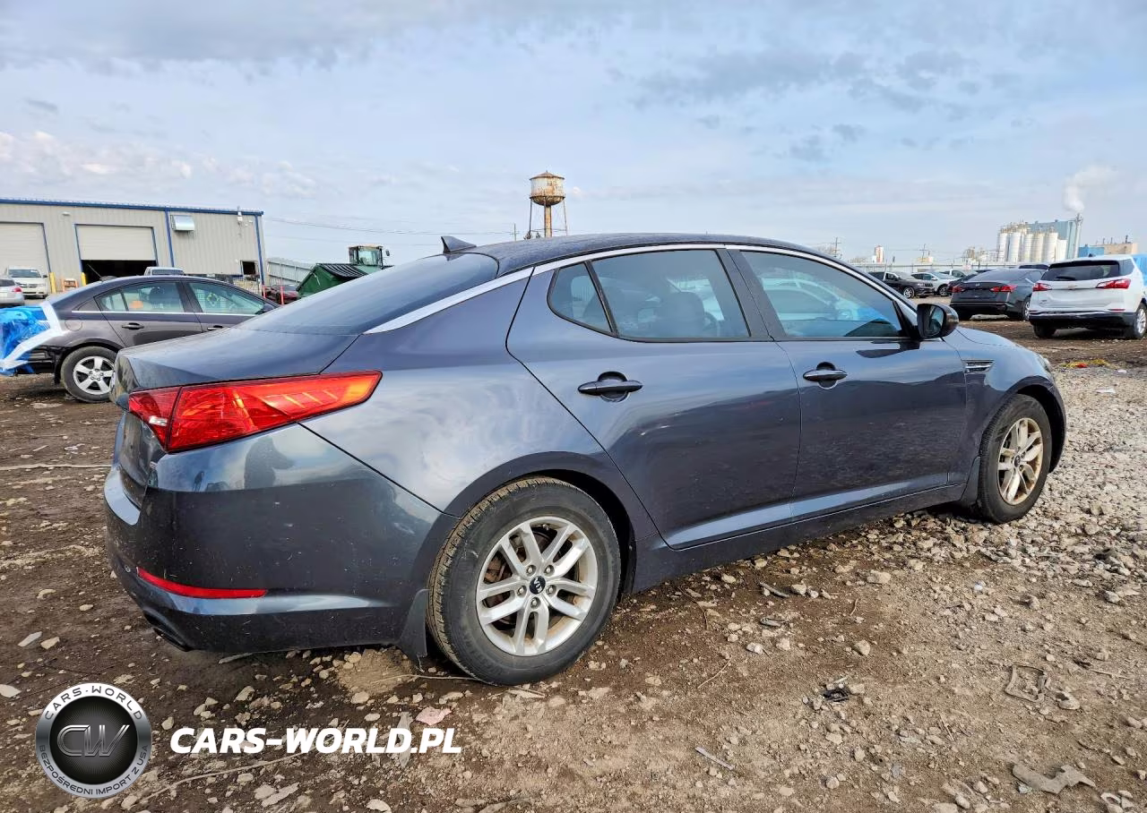 2011 Kia Optima Lx VIN:KNAGM4A74B5150461 - 3