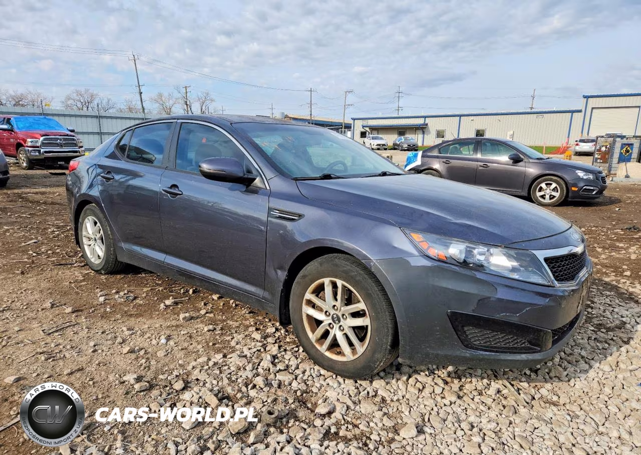 2011 Kia Optima Lx VIN:KNAGM4A74B5150461 - 4