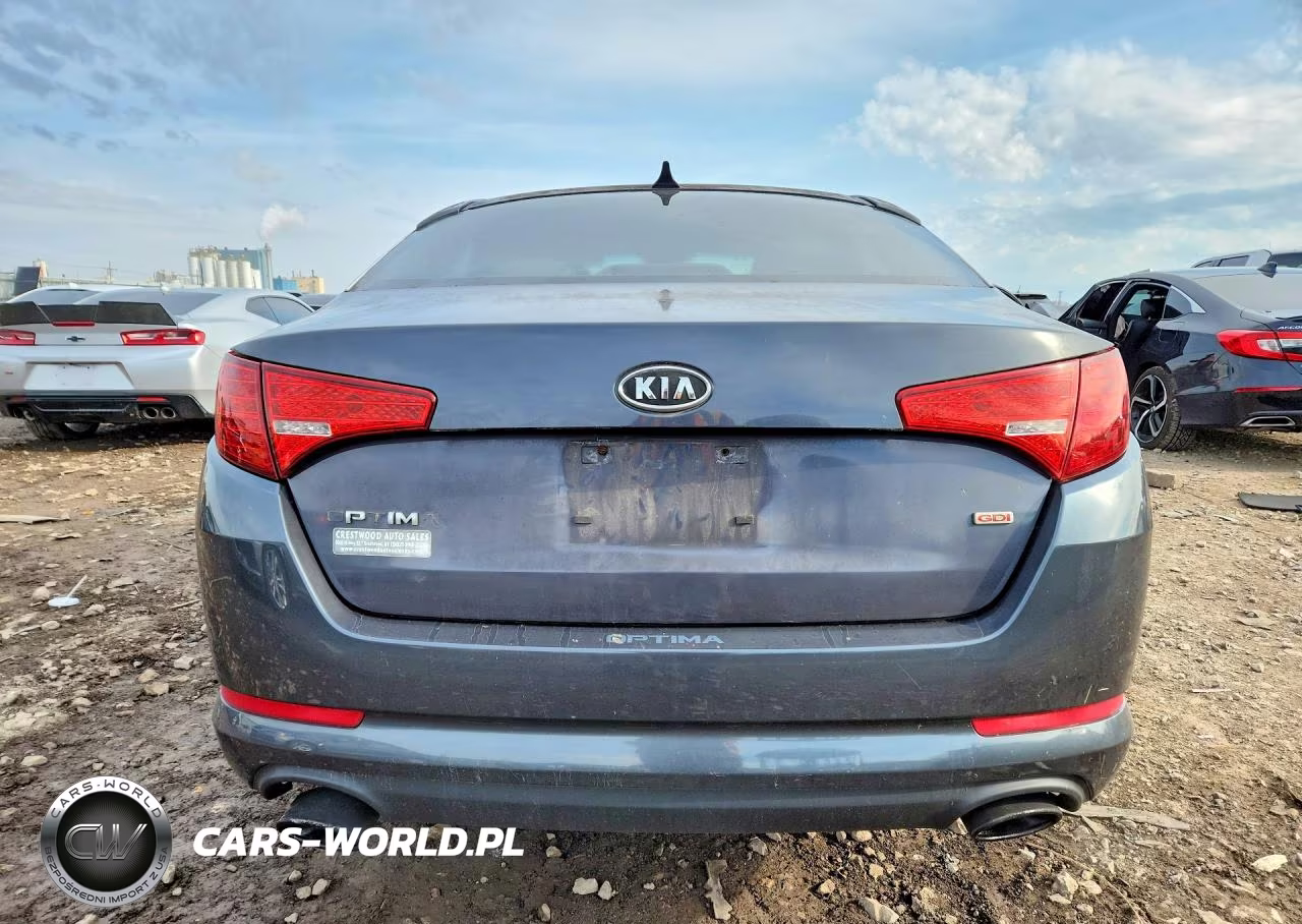 2011 Kia Optima Lx VIN:KNAGM4A74B5150461 - 6