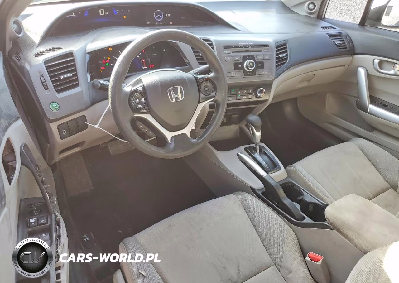 2012 Honda Civic Ex VIN:2HGFG3B83CH533469 - 8