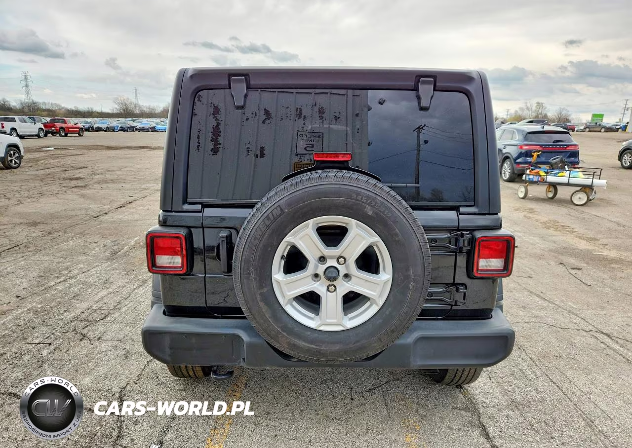 2020 Jeep Wrangler Unlimited Sport VIN:1C4HJXDNXLW300743 - 6