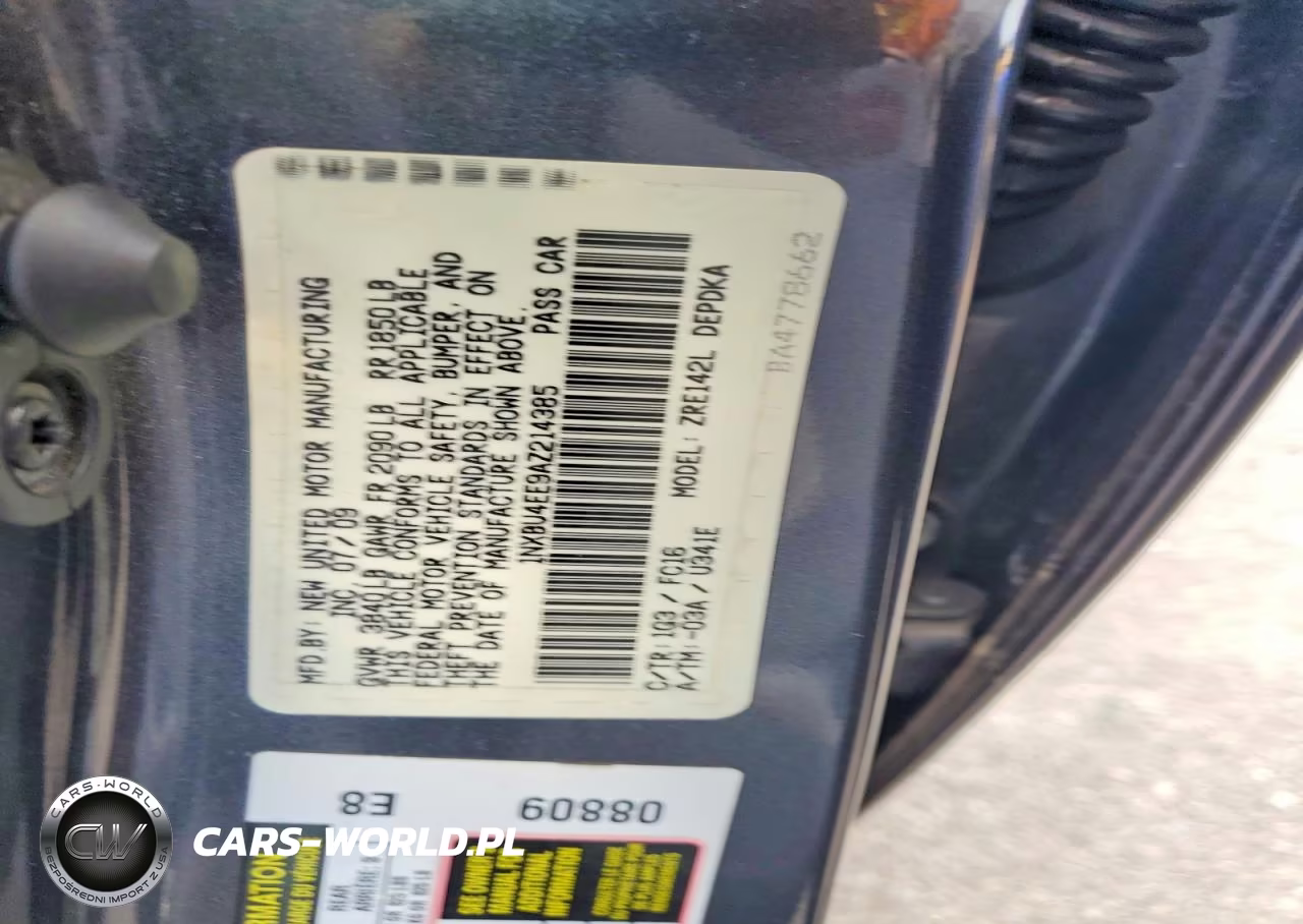 2010 Toyota Corolla Base VIN:1NXBU4EE9AZ214385 - 12