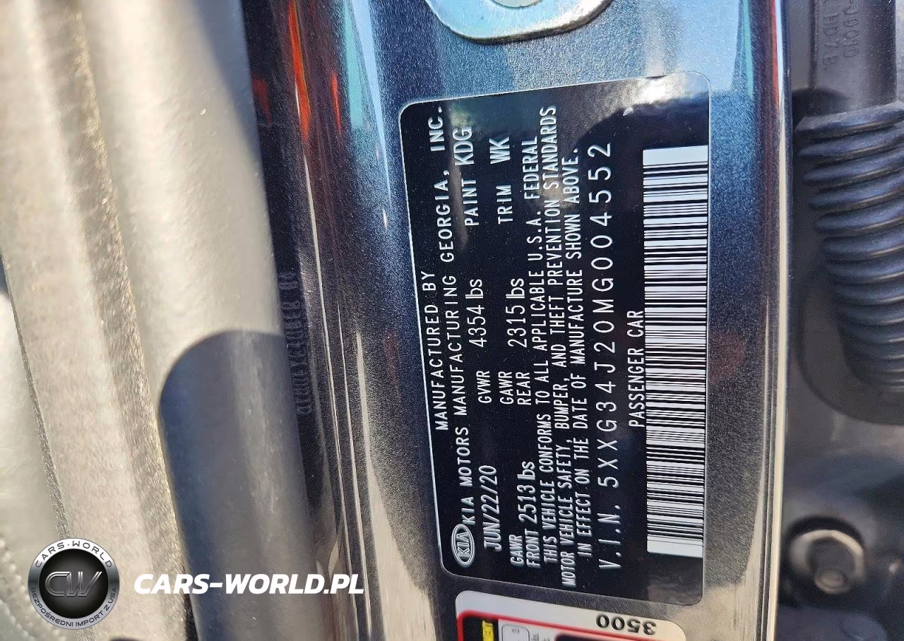 2021 Kia K5 Ex VIN:5XXG34J20MG004552 - 13