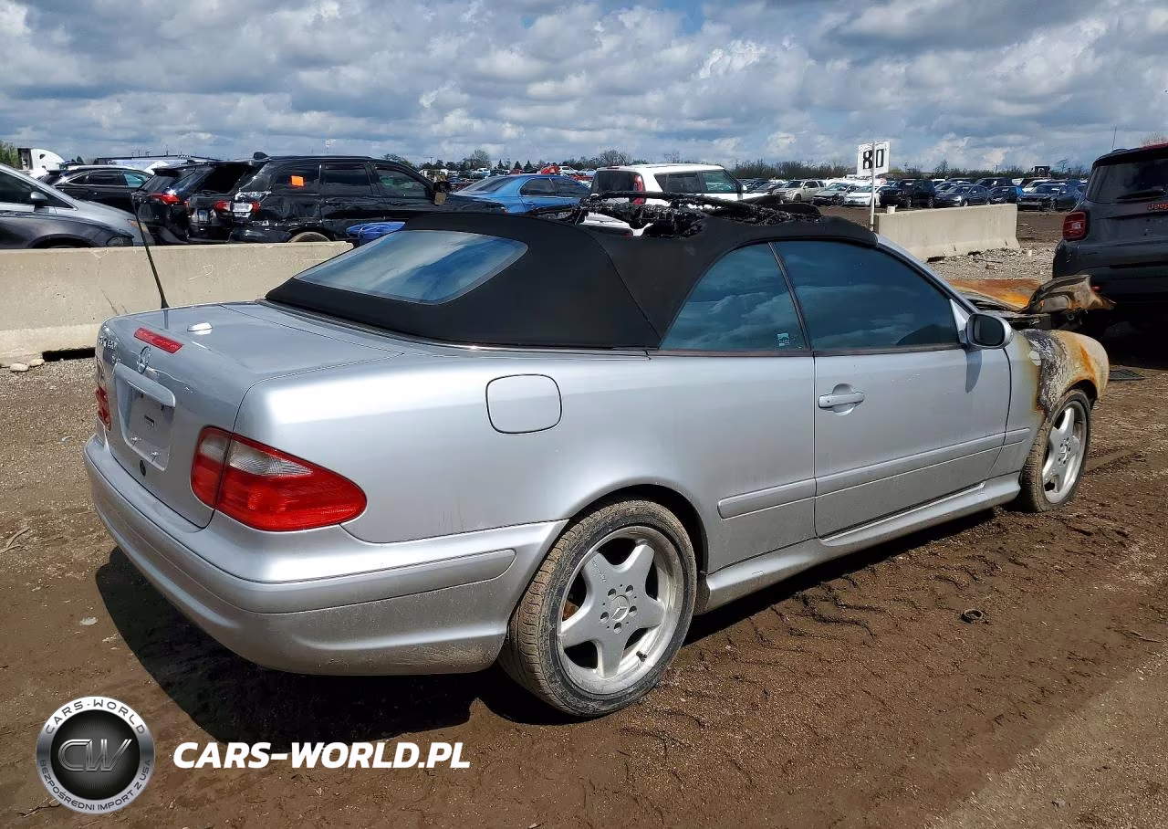 2001 Mercedes-Benz Clk 430 VIN:WDBLK70G91T084783 - 3
