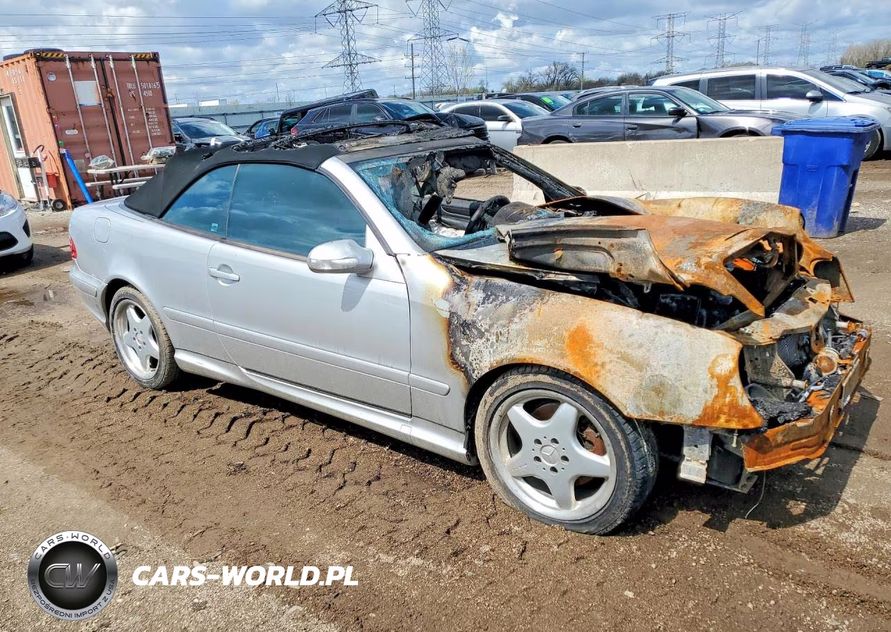 2001 Mercedes-Benz Clk 430 VIN:WDBLK70G91T084783 - 4