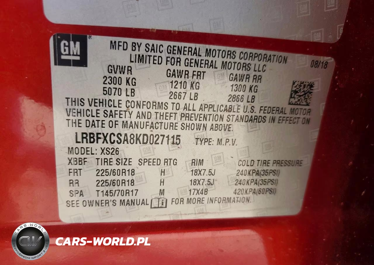 2019 Buick Envision Essence VIN:LRBFXCSA8KD027115 - 14