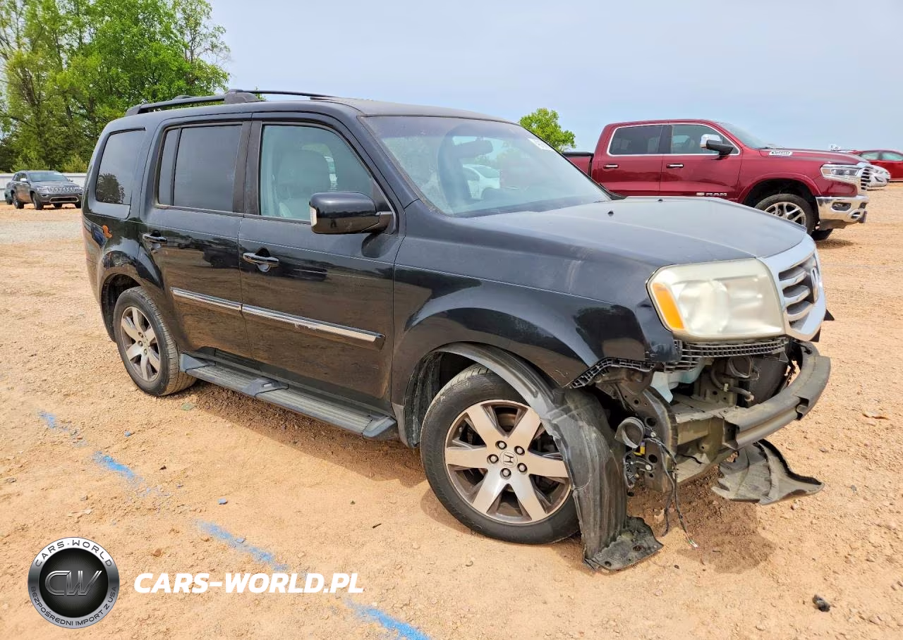 2013 Honda Pilot Touring VIN:5FNYF3H98DB040579 - 4