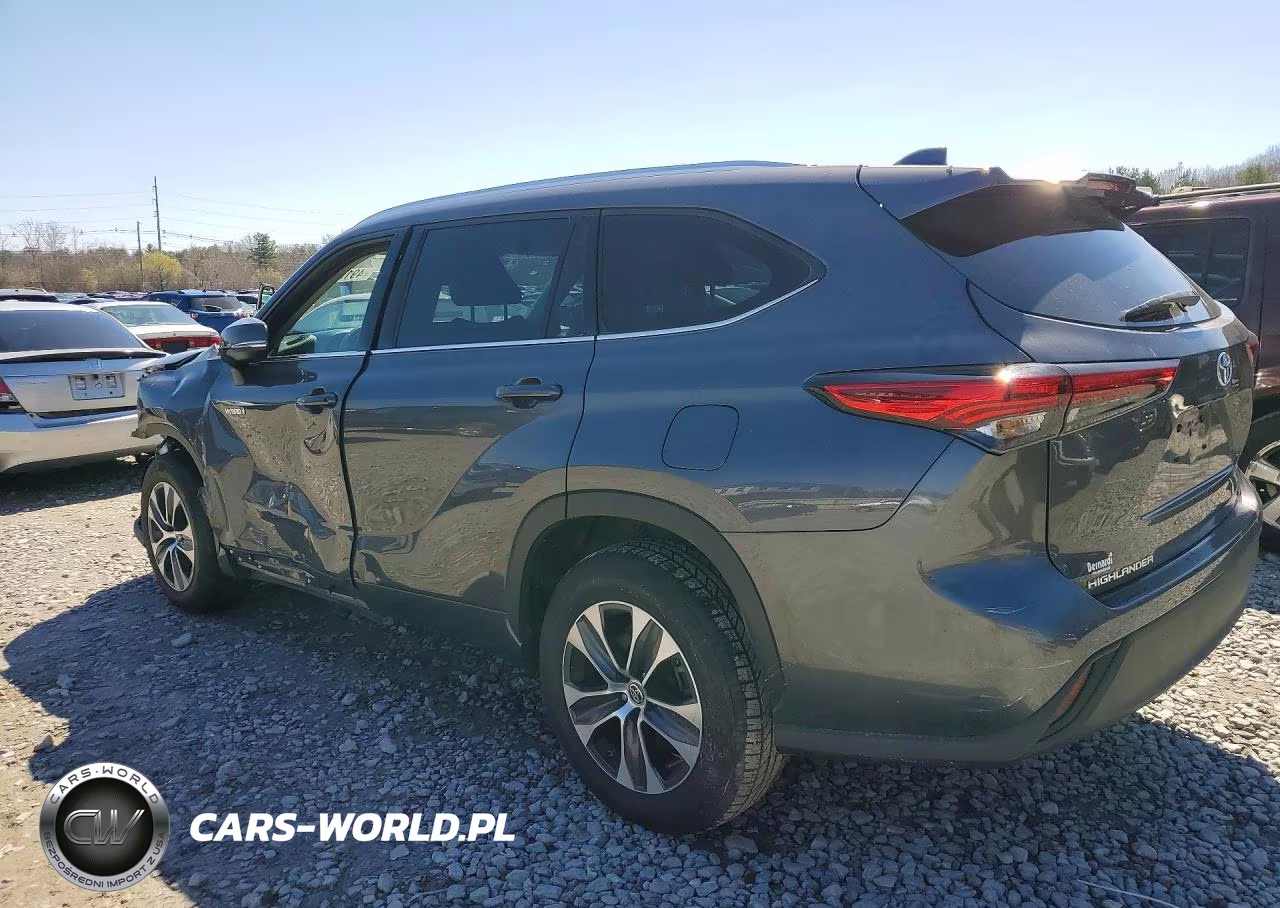 2021 Toyota Highlander Hybrid Xle VIN:5TDGARAH4MS506356 - 2