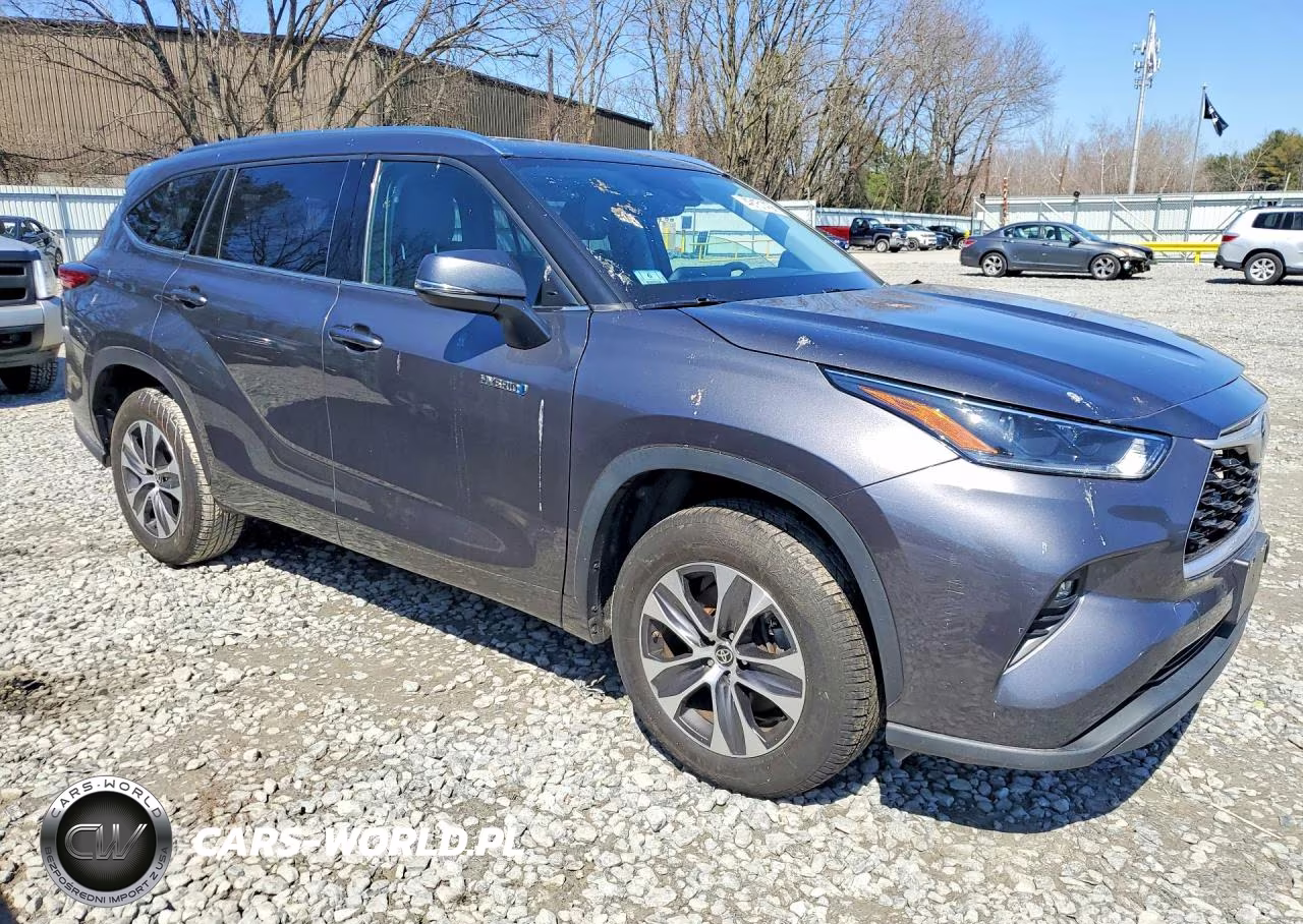 2021 Toyota Highlander Hybrid Xle VIN:5TDGARAH4MS506356 - 4