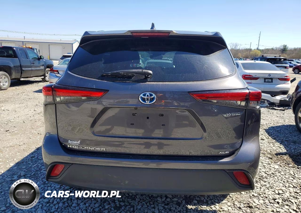 2021 Toyota Highlander Hybrid Xle VIN:5TDGARAH4MS506356 - 6