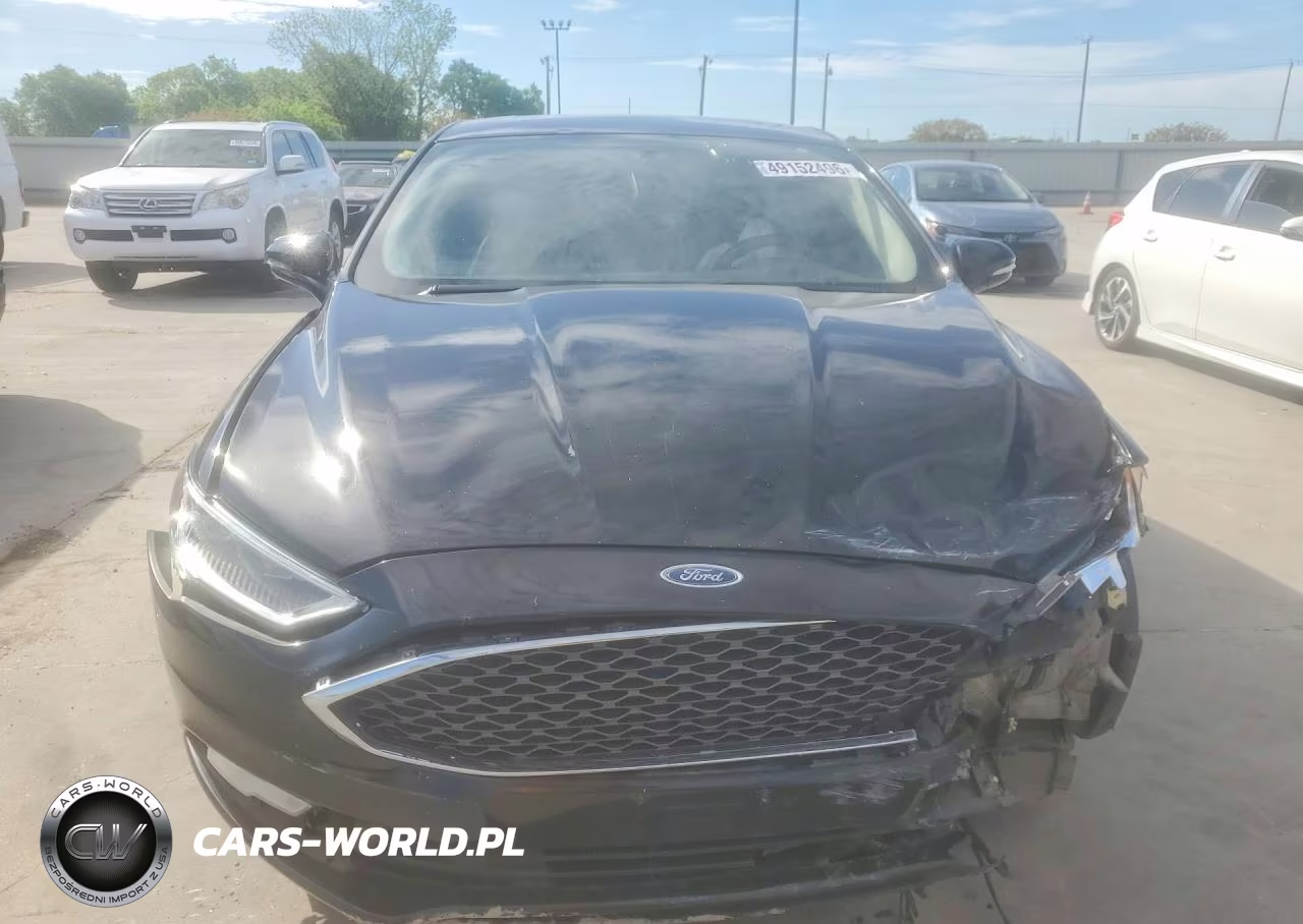2017 Ford Fusion Se VIN:3FA6P0HD1HR128780 - 5