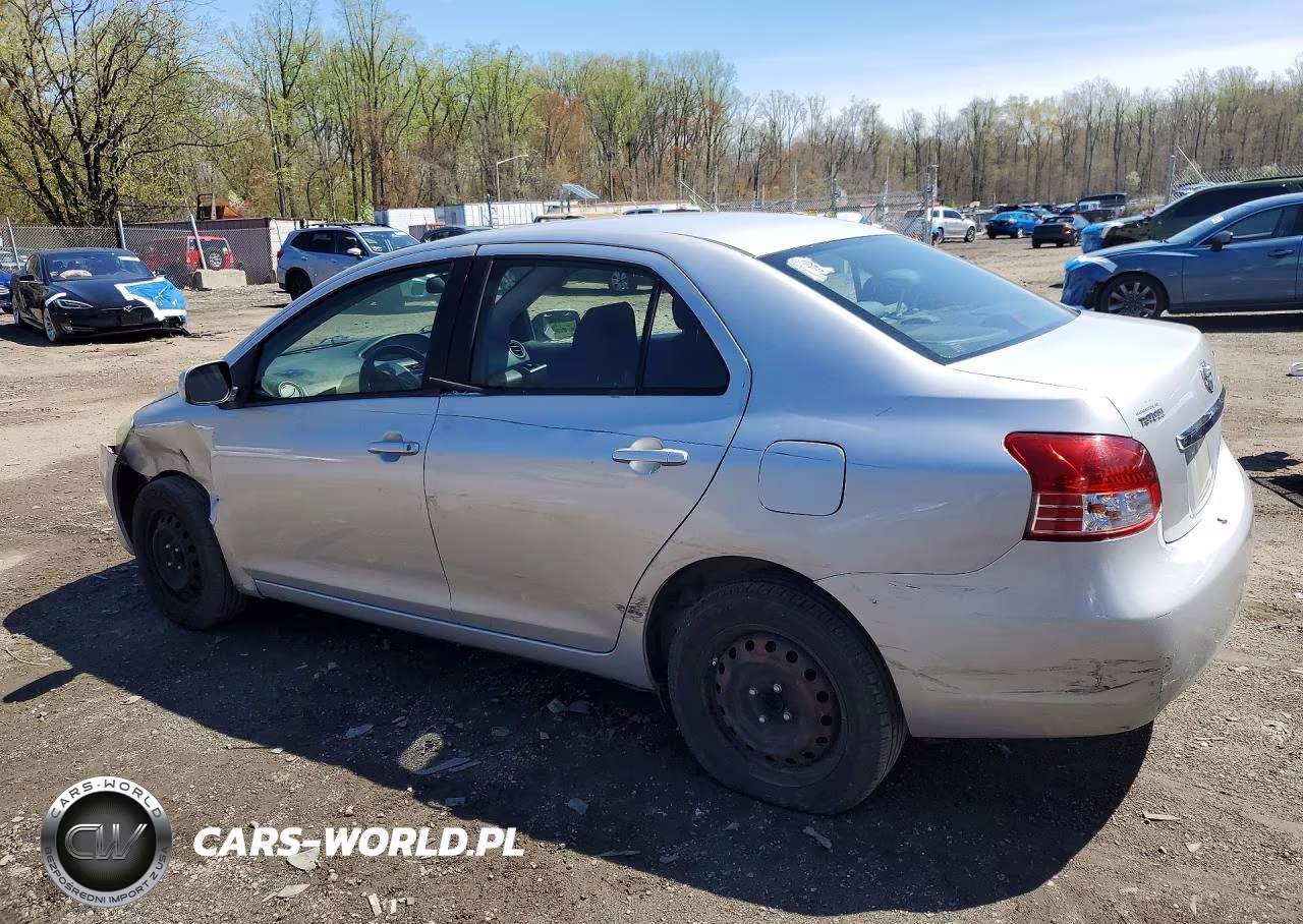 2010 Toyota Yaris Base VIN:JTDBT4K36A4078548 - 2
