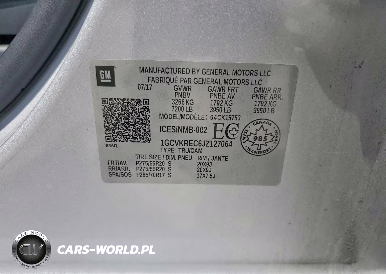 2018 Chevrolet Silverado K1500 Lt VIN:1GCVKREC6JZ127064 - 12