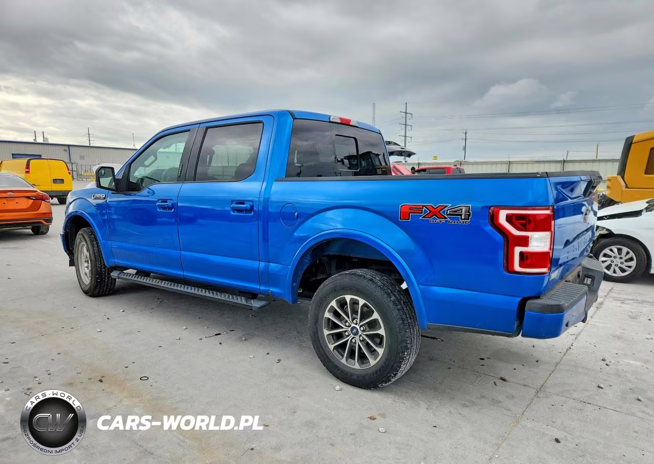 2019 Ford F150 Supercrew VIN:1FTEW1E45KKE91744 - 2