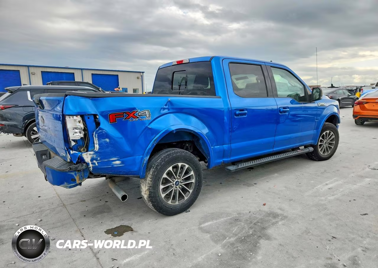 2019 Ford F150 Supercrew VIN:1FTEW1E45KKE91744 - 3