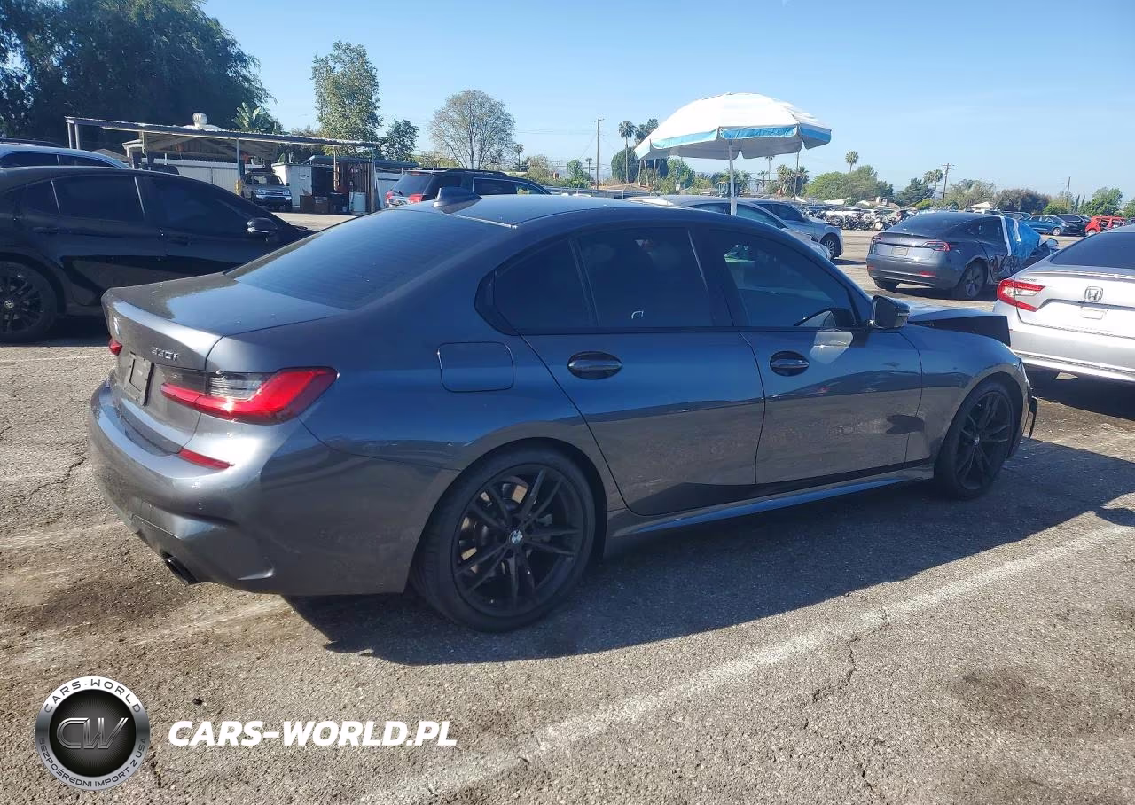 2021 BMW 330I VIN:3MW5R1J06M8B93392 - 3