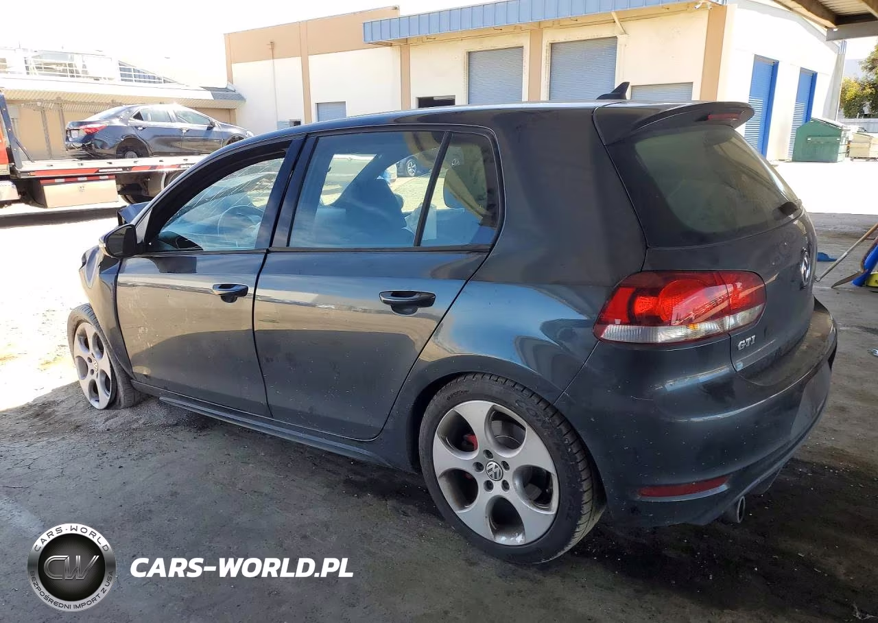 2010 Volkswagen Gti VIN:WVWHD7AJ7AW395672 - 2