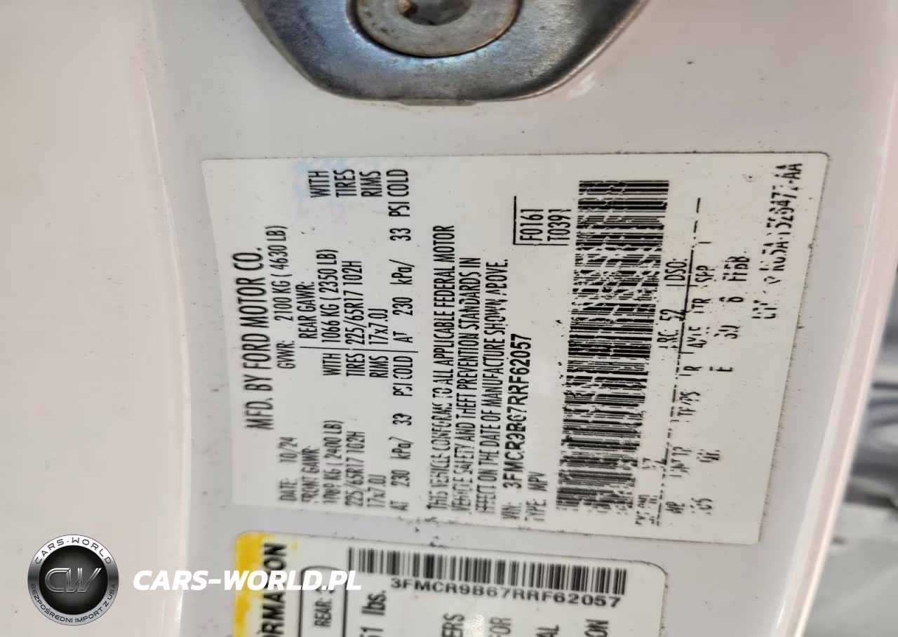 2024 Ford Bronco Sport Big Bend VIN:3FMCR9B67RRF62057 - 12