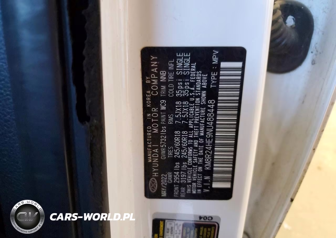 2022 Hyundai Palisade Sel VIN:KM8R24HE9NU488448 - 13