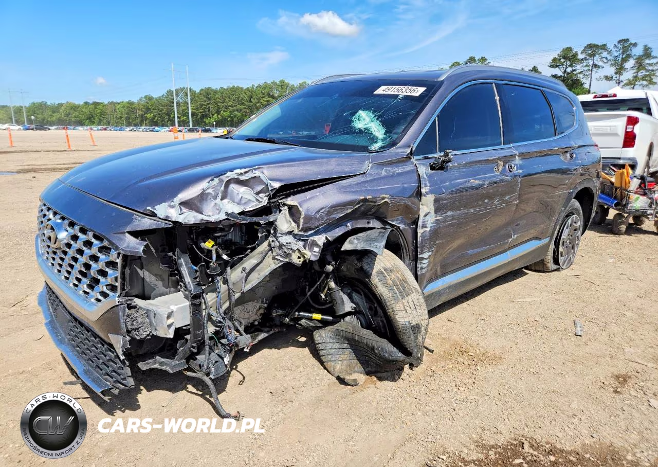 2022 Hyundai Santa Fe Hybrid Blue