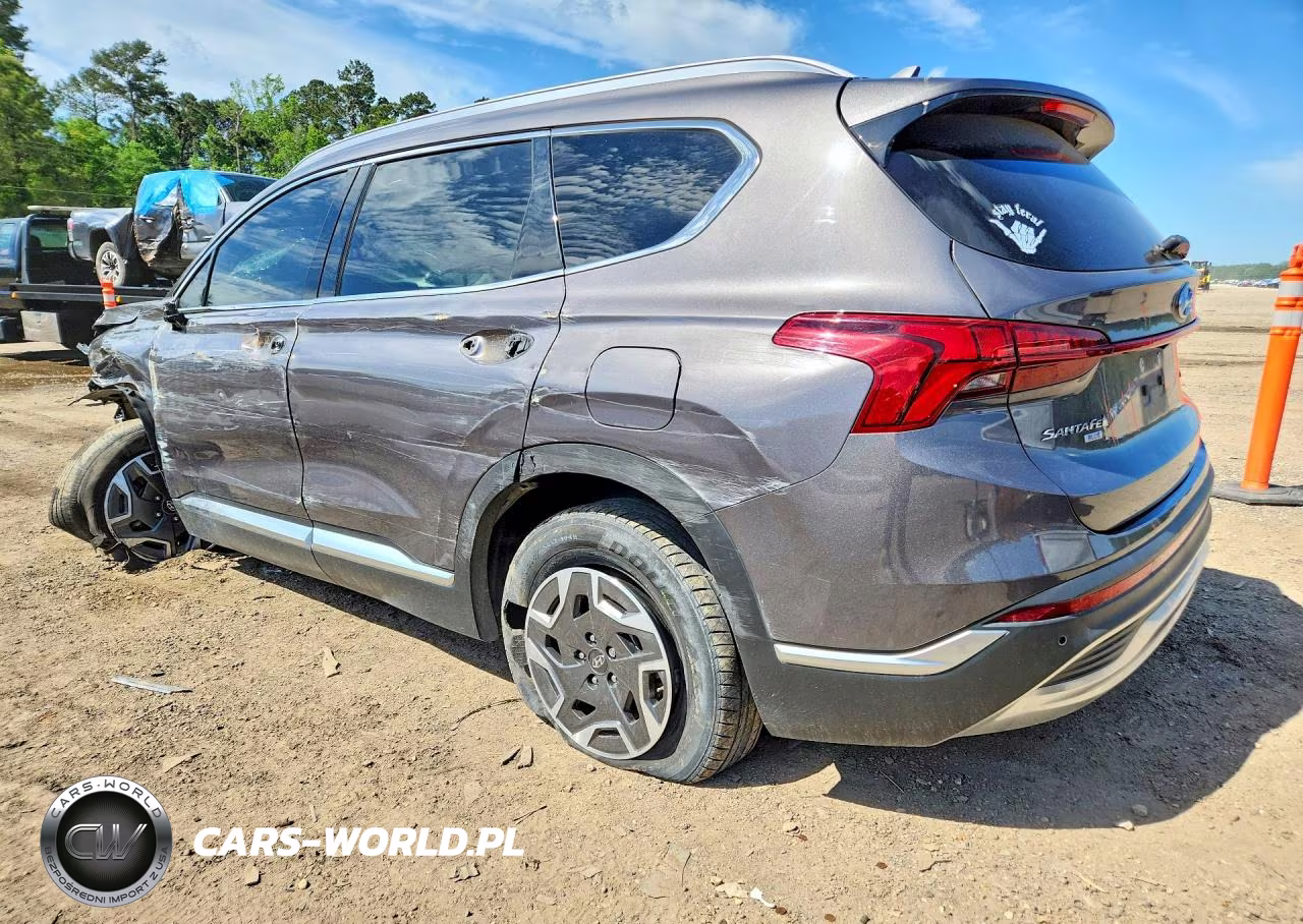 2022 Hyundai Santa Fe Hybrid Blue VIN:KM8S2DA16NU048664 - 2