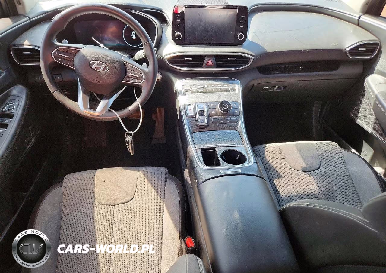 2022 Hyundai Santa Fe Hybrid Blue VIN:KM8S2DA16NU048664 - 8